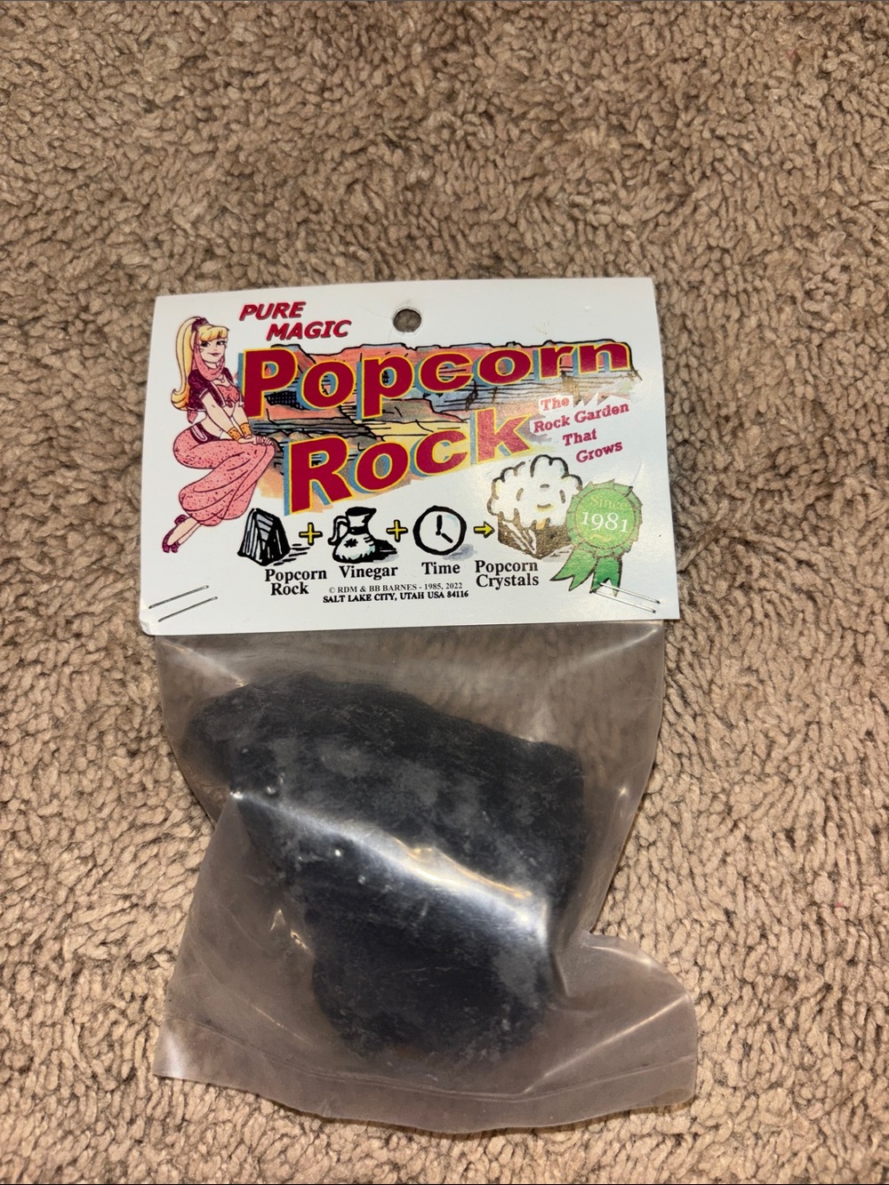 Source Unknown Popcorn Rock Accent - Black